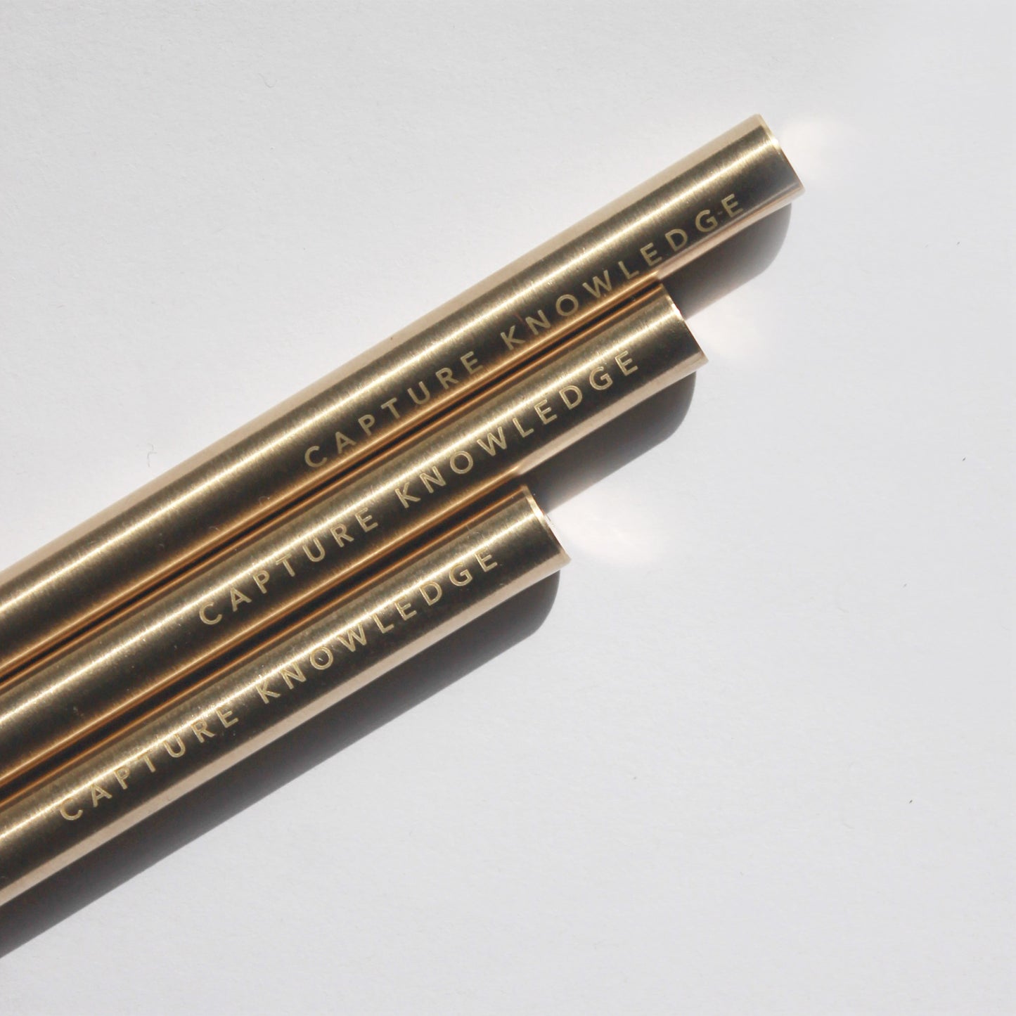 Timeless Trio Brass Pen Set
