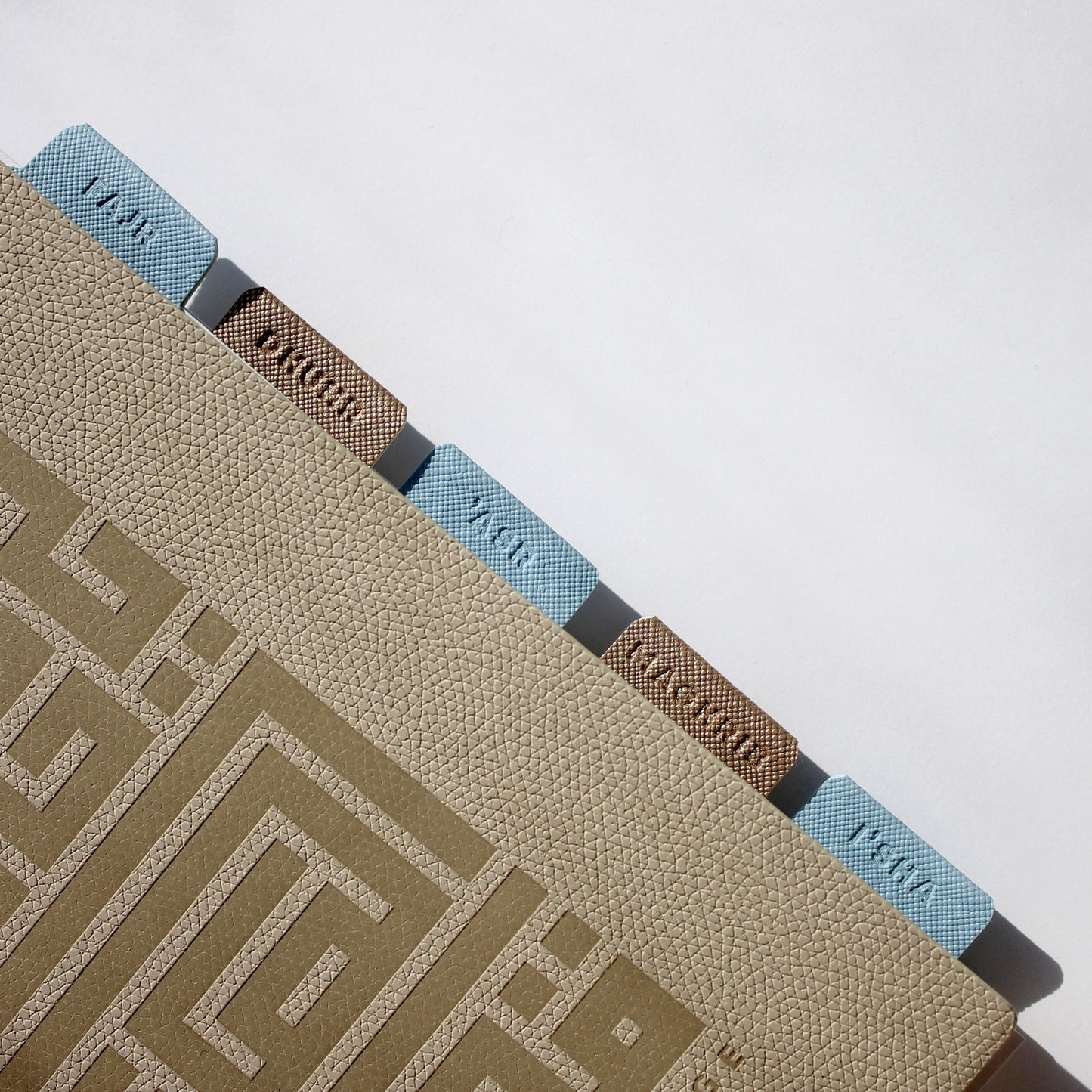 Leather Sticky Tabs